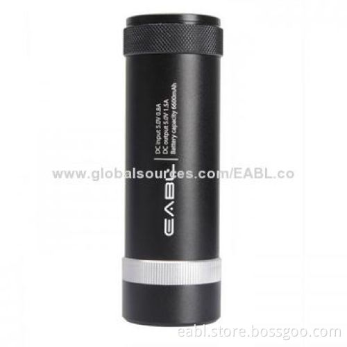 External Battery Packs, Flashlight, Waterproof, Alloy Housing, 6,600mAh, 200g